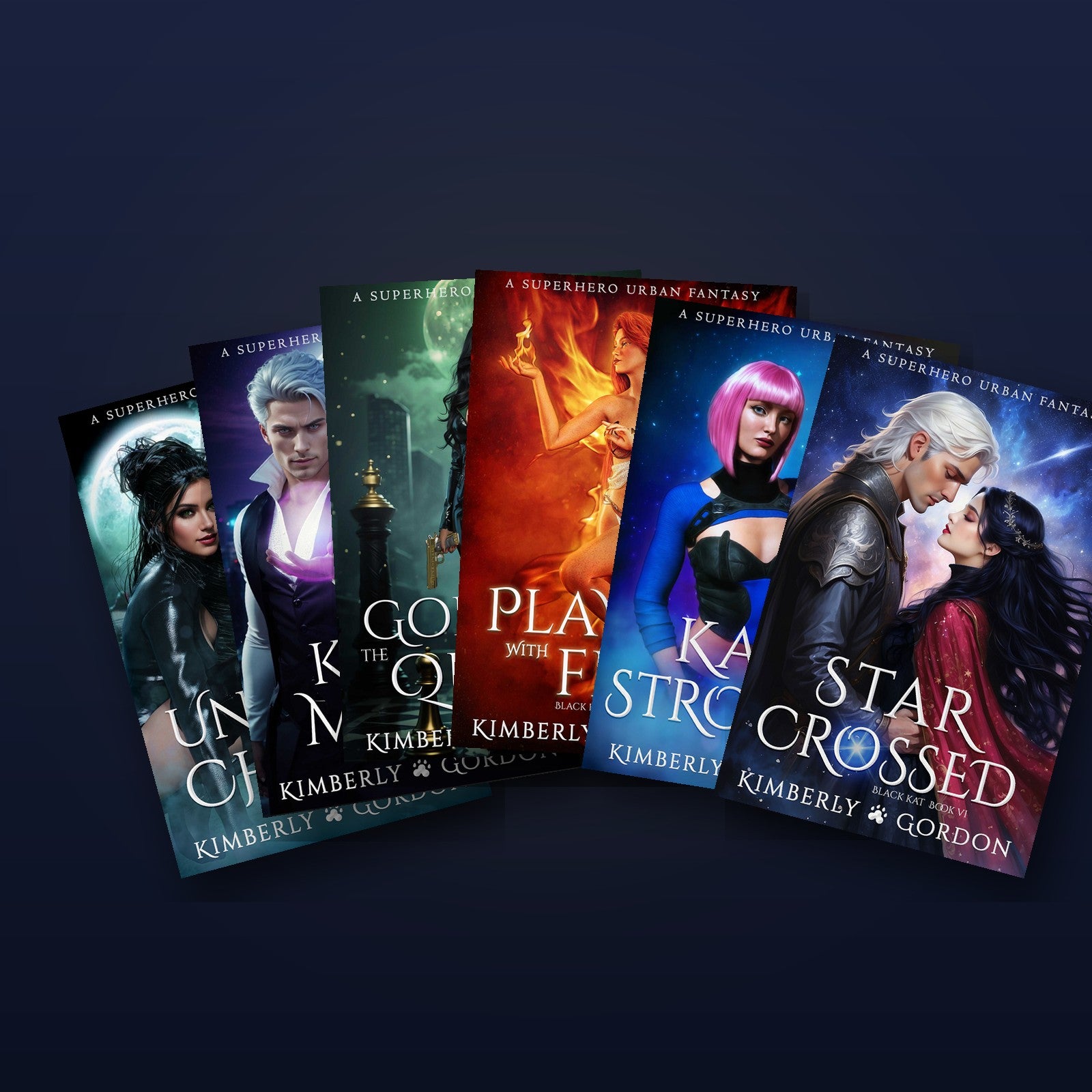 The Black Kat Series — six-book fan