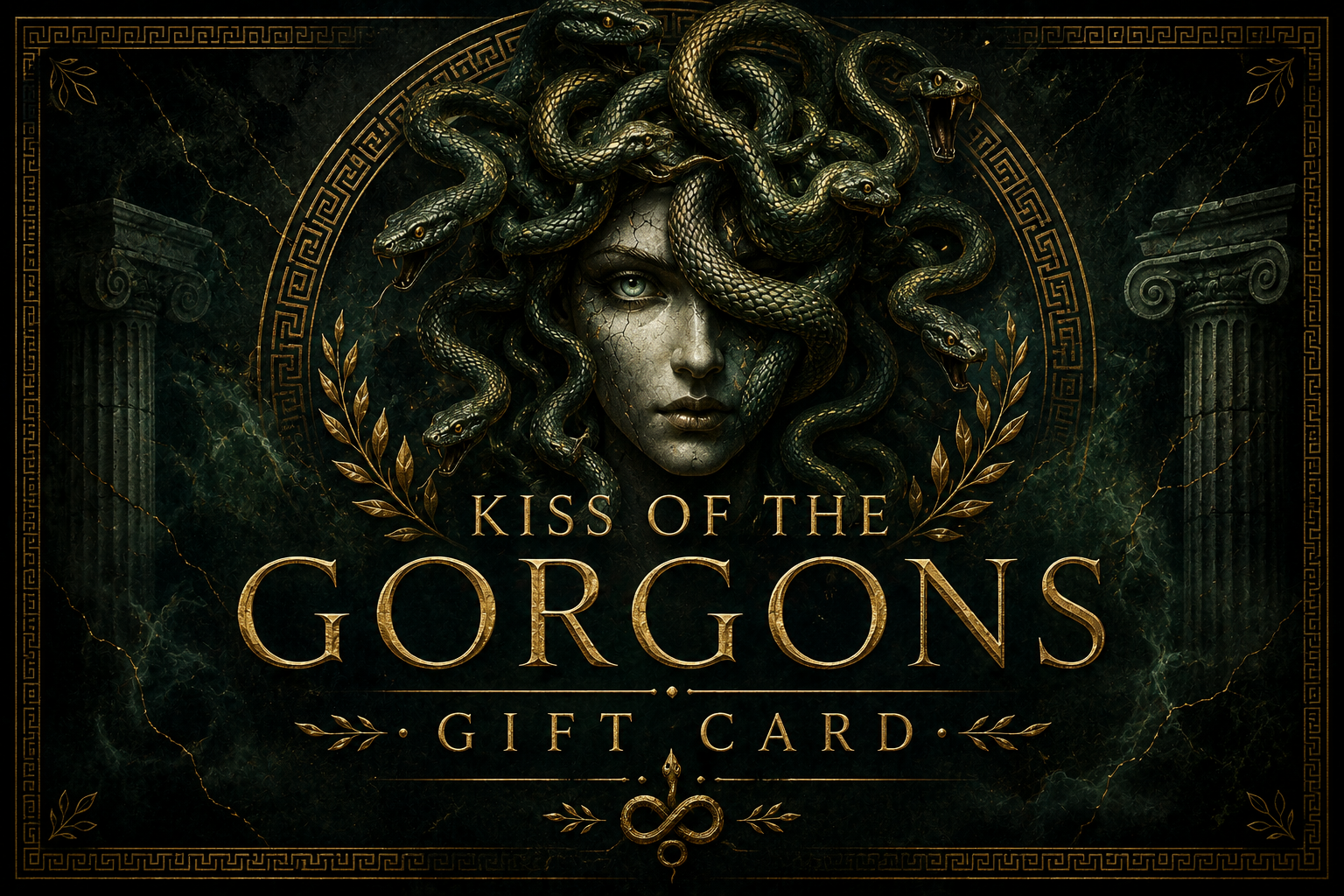 Kiss of the Gorgons Gift Card