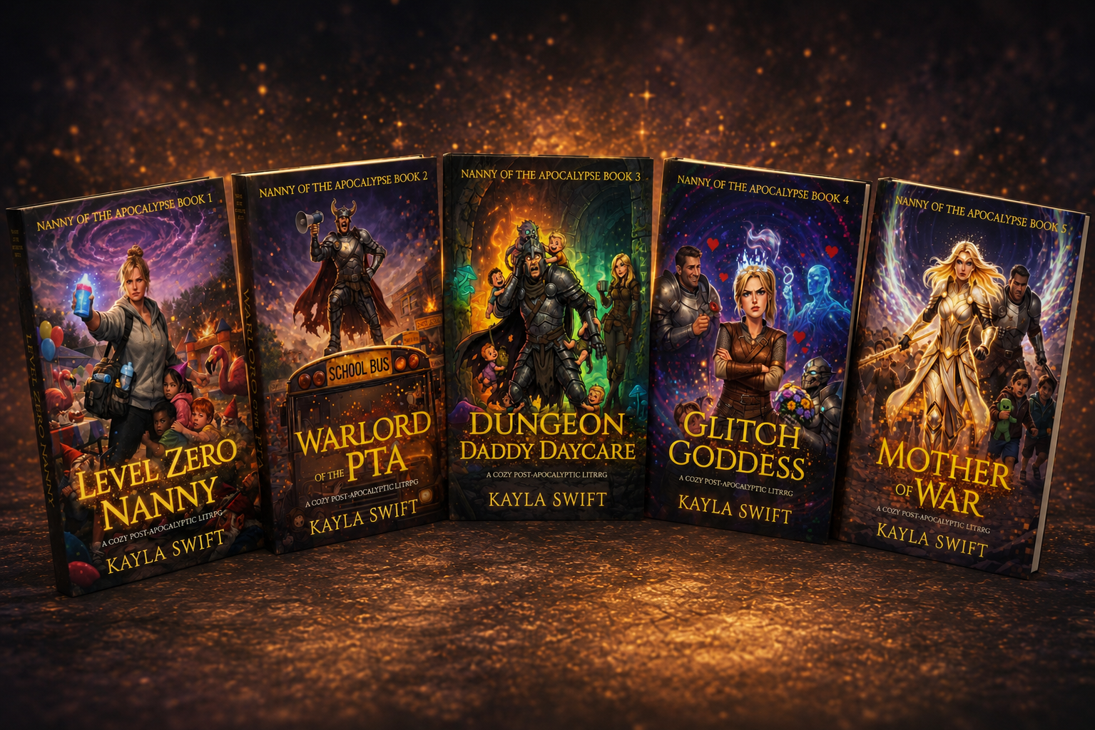 Nanny of the Apocalypse Everything Bundle: Books 1–5