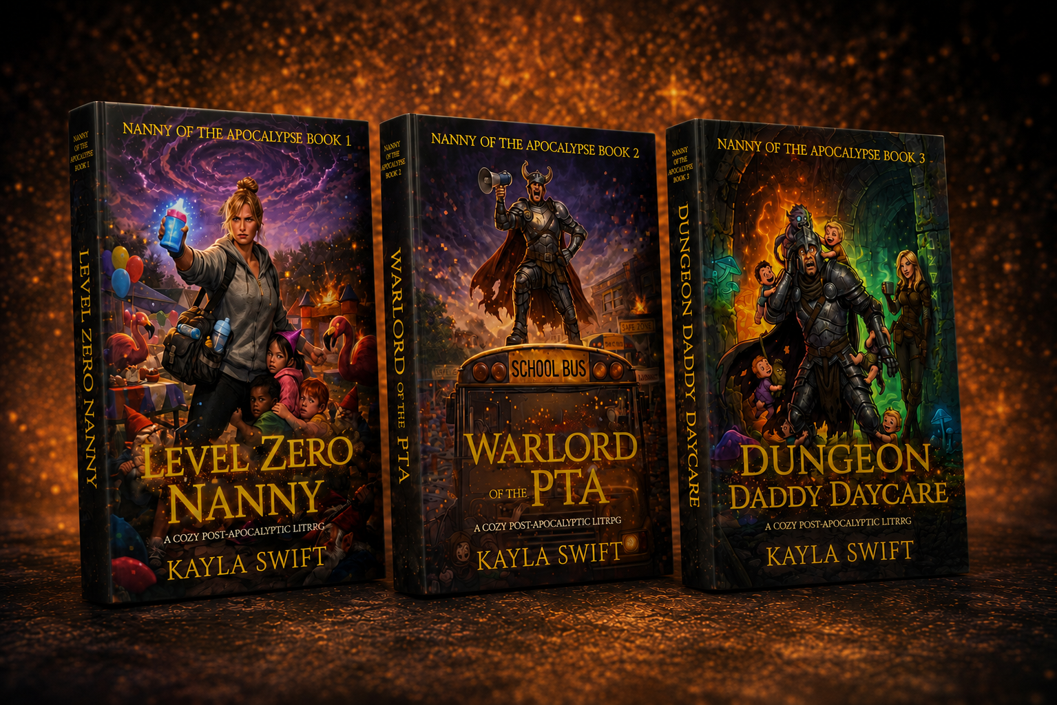 Nanny of the Apocalypse Bundle: Books 1–3