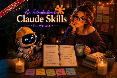 An Introduction to Claude Skills for Writers — course art (Updated)